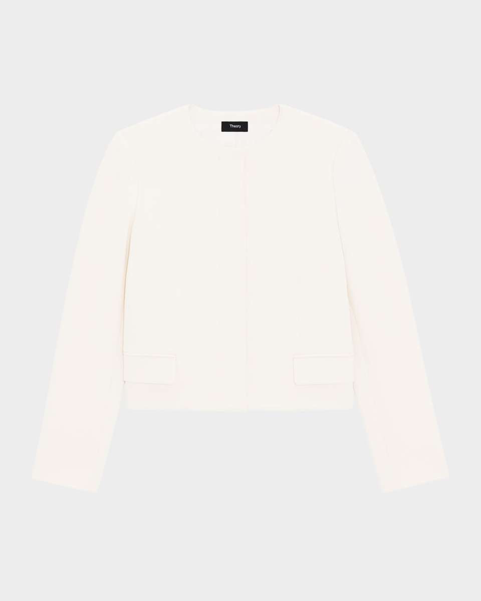Clean Crepe Jacket